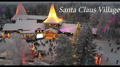 Santa Claus Village Christmas Opening 2022 in Rovaniemi Lapland Finland - Arctic Circle - YouTube