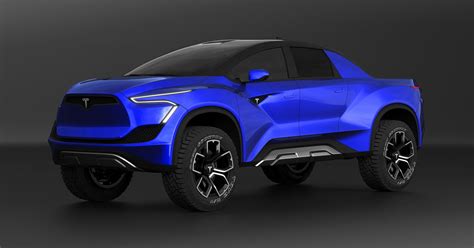 This Concept Imagines What a Tesla Pickup Truck Might Look Like - Maxim