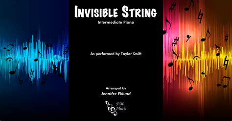 Invisible String (Intermediate Piano) By Taylor Swift - F.M. Sheet ...