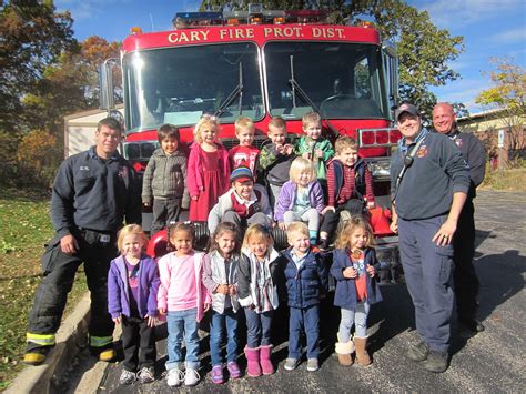 Cary Fire Protection Visits the Cary Park District Preschool | Crystal ...