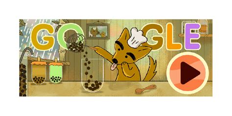 Google Doodle game celebrates the joys of bubble tea