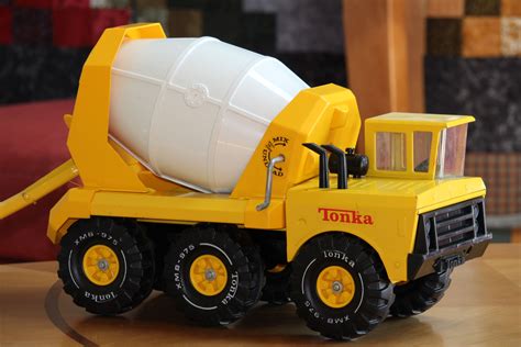 Tonka Steel Classics Mighty Cement Mixer Amazon Exclusive Frustration Free Packaging ...