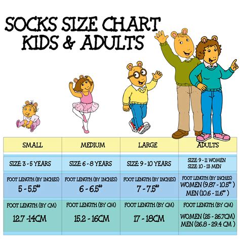 Arthur's Mom and Dad Plus Kate Socks - 3 Pairs (Kids)