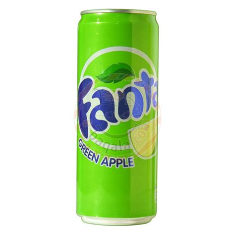 Coca Cola Fanta Green Apple 330Ml