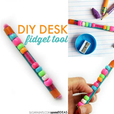 Desk Fidget Tool for School - The OT Toolbox | Fidget tools, Diy fidget toys, Fidget toys