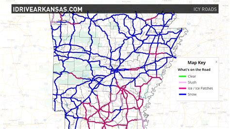 THV11 Weather on Twitter: "Latest road conditions from IDrive Arkansas ...