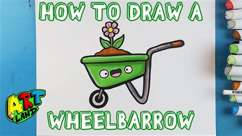 How to Draw a WHEELBARROW!!! - YouTube