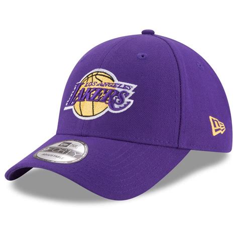 Los Angeles Lakers New Era Official Team Color 9FORTY Adjustable Hat - Purple | Lakers cap ...