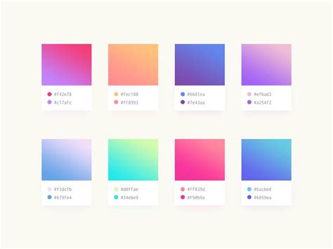 Soft gradients sketch psd xd t7 | Gradient color design, Color coding, Ui color