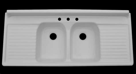 NBI introduces its sixth vintage reproduction kitchen drainboard sink - 60" wide - Retro Renovation