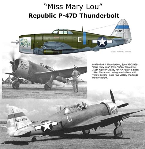 Republic P 47 Thunderbolt Paint Schemes