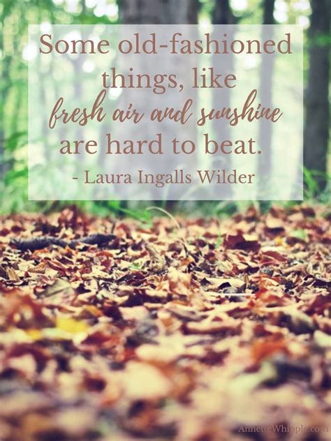 Laura Ingalls Wilder Old-Fashioned Quote Printable - The Laura Ingalls Wilder Companion