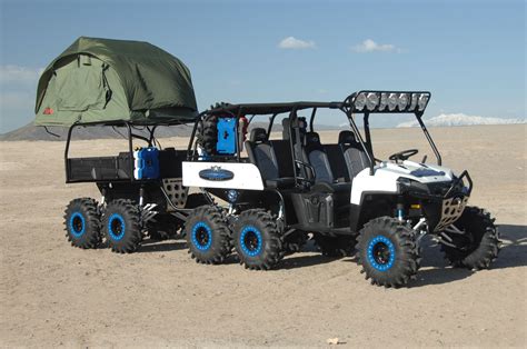 UTV 6x6 + a tent... | Polaris ranger, Offroad, Atv