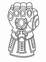 Infinity Gauntlet Printable Coloring Pages At Tarbryceblog Blog sketch template