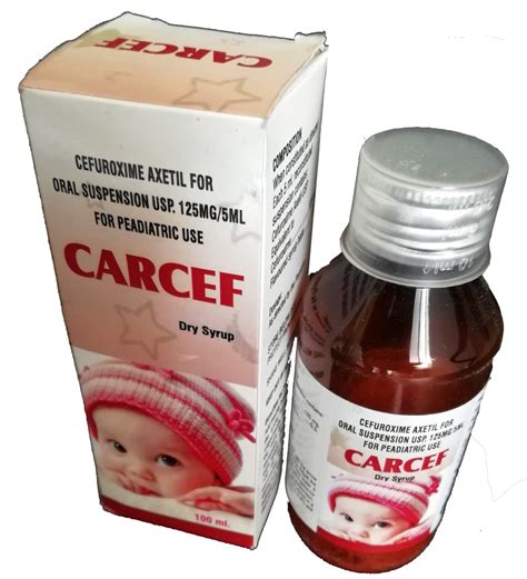 Cefuroxime Axetil Oral Suspension, Packaging Type: Bottle, Bottle Size ...