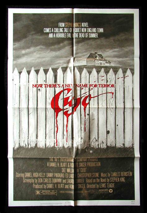 CUJO * CINEMASTERPIECES STEPHEN KING DOG HORROR 1SH ORIGINAL MOVIE POSTER 1983 | eBay