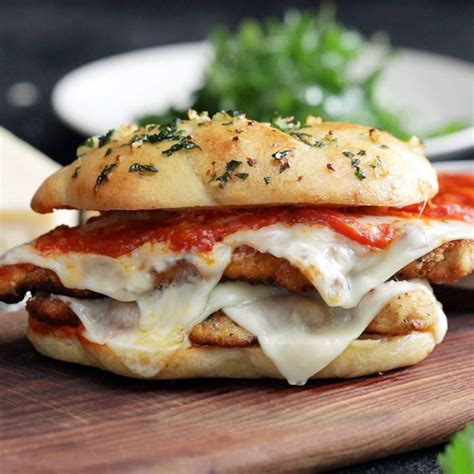 Chicken Parm Sandwich - Cooking TV Recipes