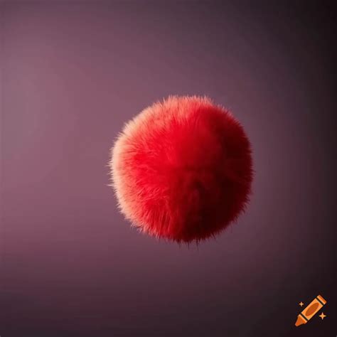 Artistic photography of red balls in a glass sphere