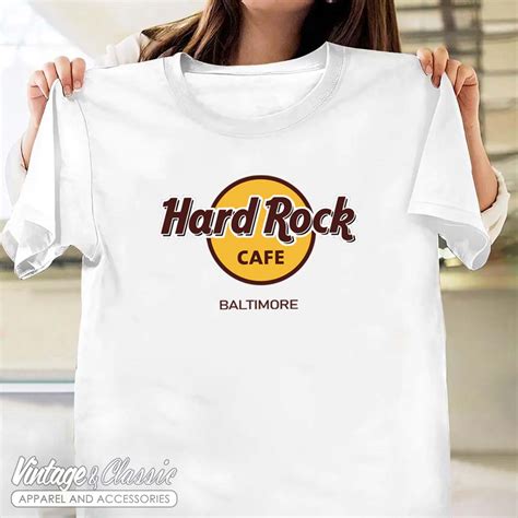 Hard Rock Cafe Baltimore Shirt - Vintagenclassic Tee