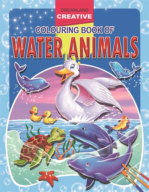 Pin by Pioneers Education on COLOURING BOOKS | Coloring books, Water animals, Book paper