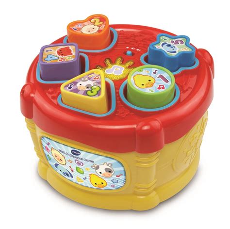 VTech Sort & Discover Drum- VTech Toys Australia