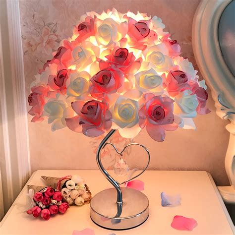 European-Table-Lamp-Rose-Flower-LED-Night-Light-Bedside-Lamp-Home-Wedding-Party-Decor-Atmosphere ...