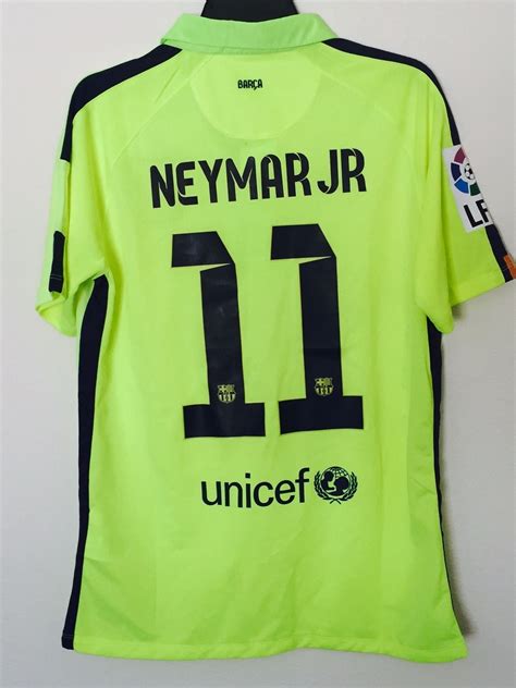 Barcelona Neymar Jr. authentic MATCH PLAYER ISSUE JERSEY 3rd Multi-Color - Soccer-European