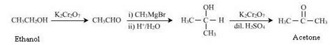 How to convert 1 Benzene to acetophenone 2 Benzoic acid to benzaldehyde ...