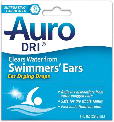 Auro-Dri Ear Drying Aid Ear Drops, 1 oz - Walmart.com