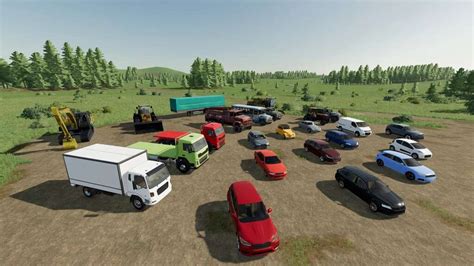 Placeable Vehicle Pack v1.0 FS22 - Farming Simulator 22 Mod | FS22 mod