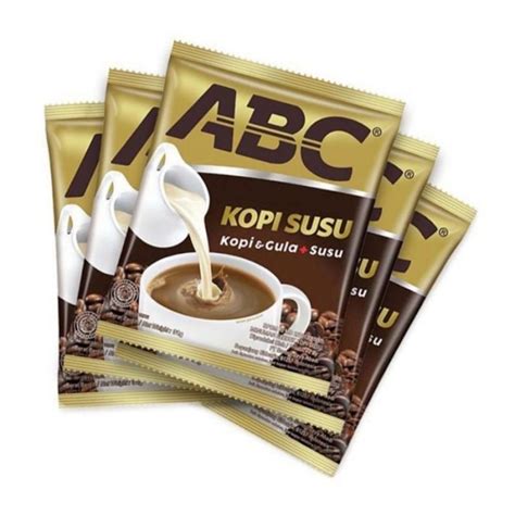 Jual kopi abc kopi susu sachet ( 10 sachet / renceng ) | Shopee Indonesia