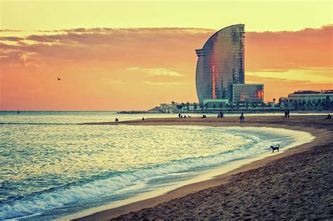 Barcelona - La Barceloneta Beach Photograph by Alexander Voss - Pixels