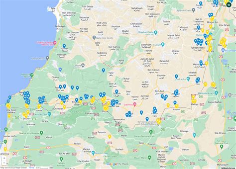 Mapping Clashes Along the Israel-Lebanon Border | The Washington Institute