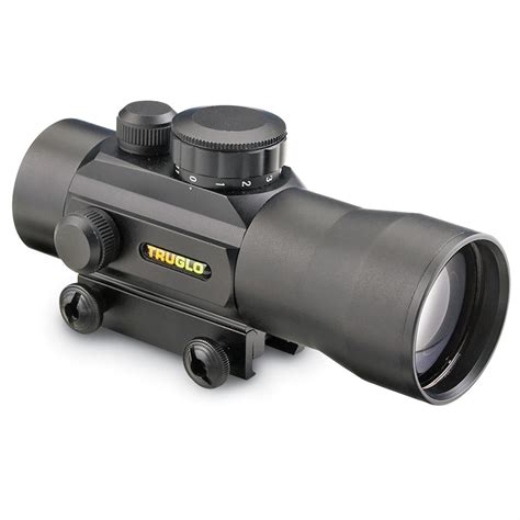 TRUGLO® 2x30 mm Red Dot Sight, Matte Black - 97261, Red Dot Sights at Sportsman's Guide