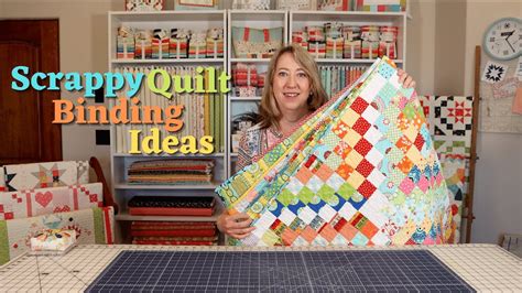 Scrappy Quilt Binding Tutorial - YouTube