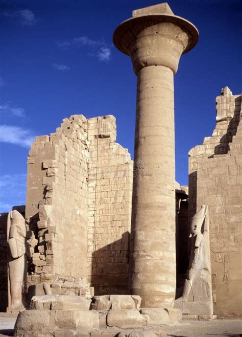 Temple of Amon- Ra stock photo. Image of egypt, amon, karnak - 844740