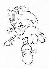Dibujos De Sonic Werehog Para Colorear Pintar E Imprimir  sketch template