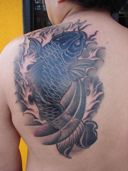 Shoulder Japanese Carp Tattoo by Immortal Image Tattoos