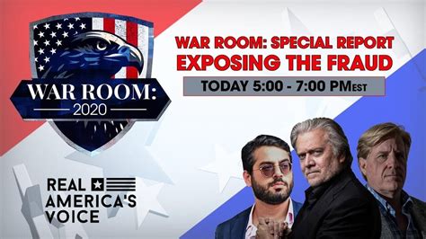 TAG: steve bannon war room pandemic special 11-5-20 - Real America's ...