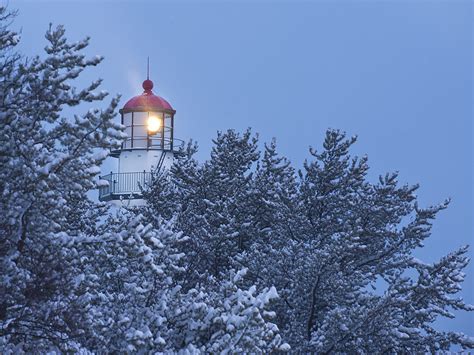 Whitefish Point Lighthouse in Winter | Whitefish Point Light… | Flickr