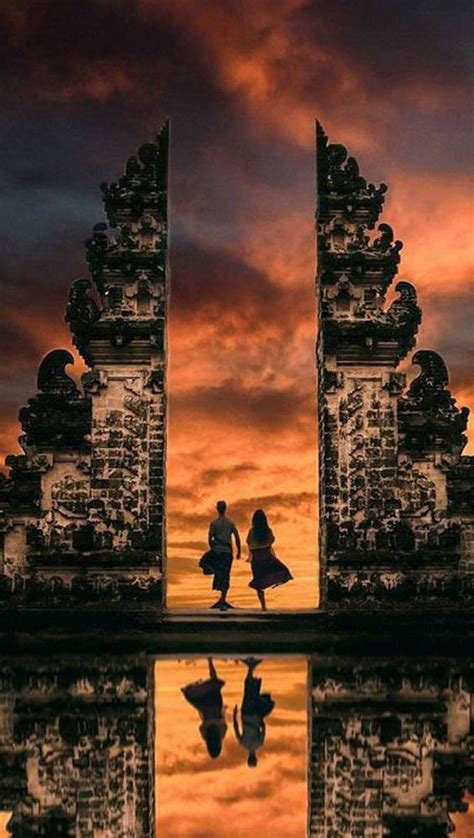 Gate of Heaven Bali Lempuyang temple is the highest temple in Bali ...