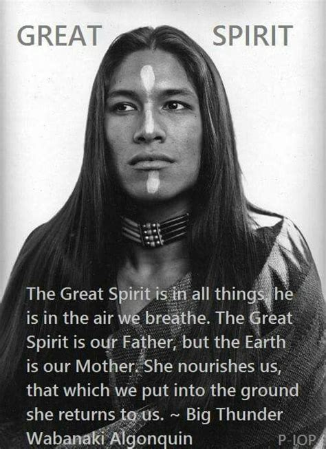 The Great Spirit is our father, the Earth is our mother | Native american quotes, Native quotes ...