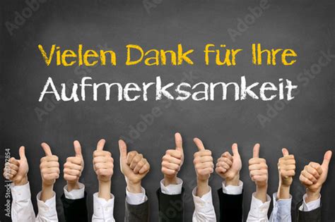 "Vielen Dank für Ihre Aufmerksamkeit" Stockfotos und lizenzfreie Bilder auf Fotolia.com - Bild ...