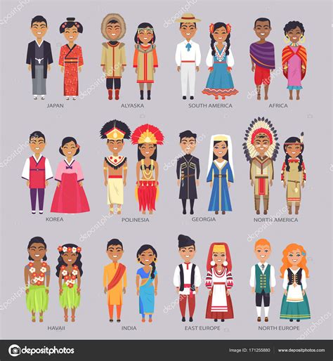 North America Traditional Vector Illustration Stock Vector Colourbox ...