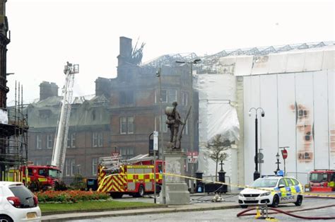 Emergency crews tackle another blaze at fire-ravaged Ayr Station Hotel | The Scottish Sun