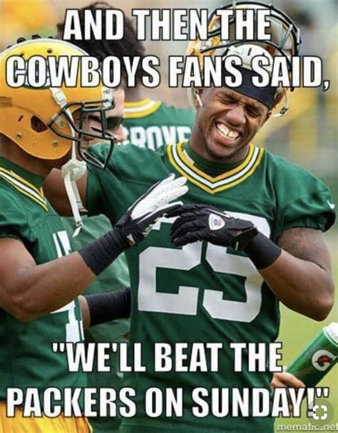 Packers Memes, Funny Football Memes, Cowboys Memes, Nfl Memes, Sports ...