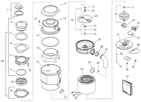 Replacement parts for Insinkerator model 555ss garbage disposers