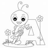 free alphabet coloring printable sketch template