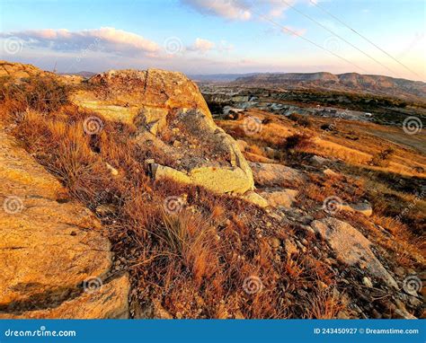 Sunrise Over Cappadocia Rocks Stock Image - Image of sunrise, rocks: 243450927