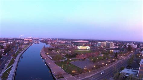 Downtown Stockton - Drone Photography